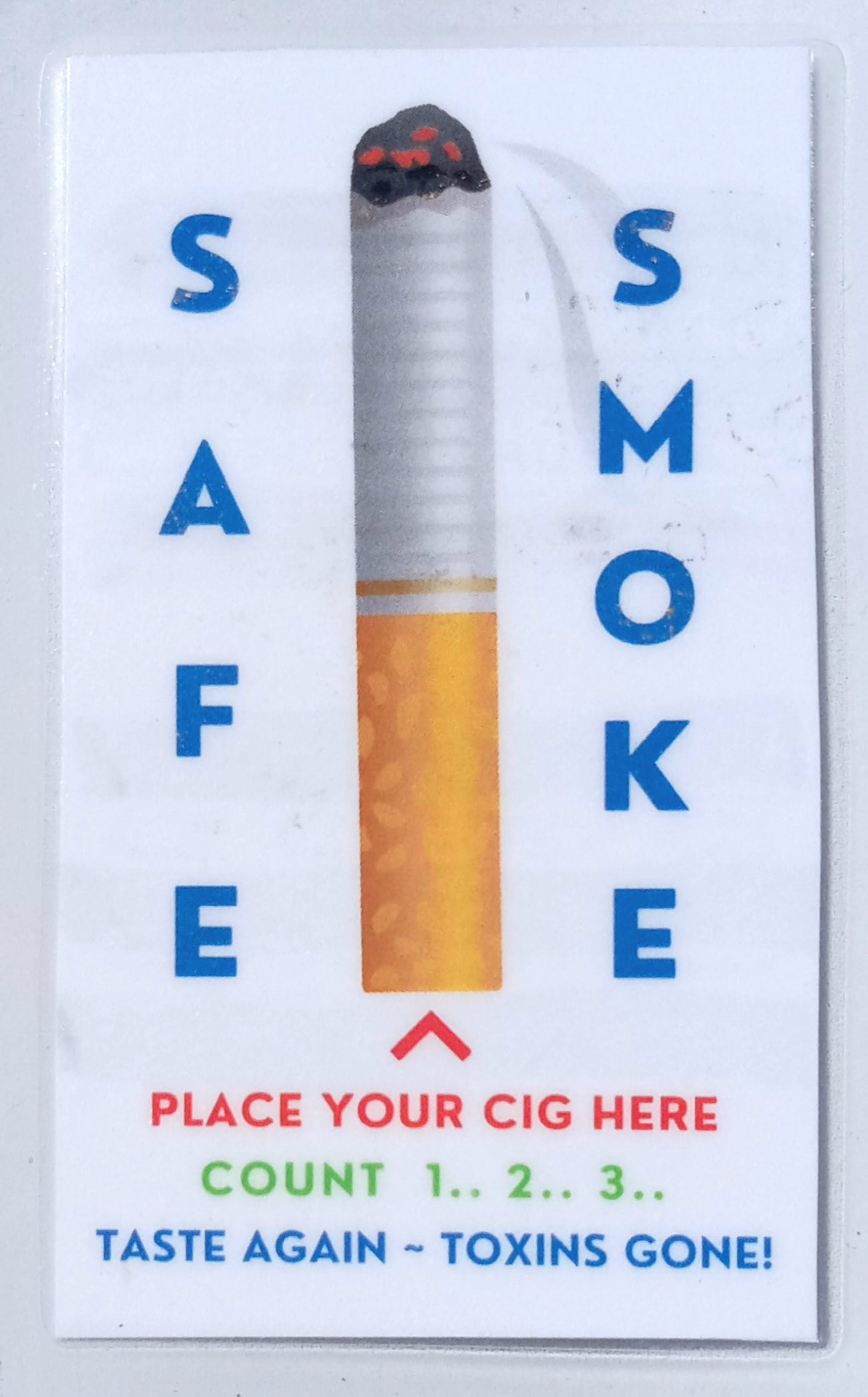 Safe Smoke Card